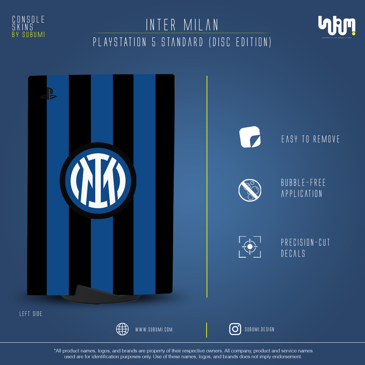 Inter Milan Console Skin by SUBUMI