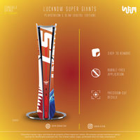Lucknow Super Giants PS5 Console Skin | SUBUMI — design preview, image 10