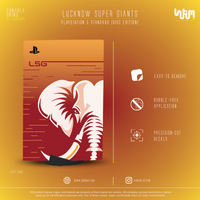 Lucknow Super Giants PS5 Console Skin | SUBUMI — left side, image 6