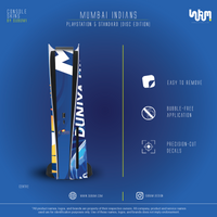 Mumbai Indians IPL inspired Console Skin by SUBUMI for Playstation 5 Standard Disc