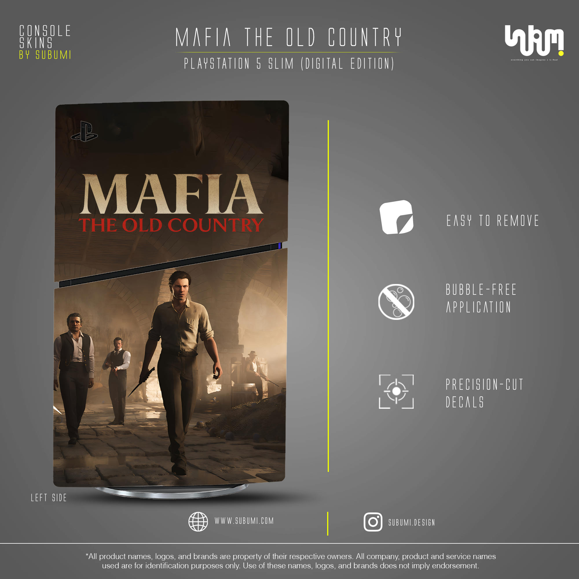 Mafia: The Old Country PS5 Skin 8