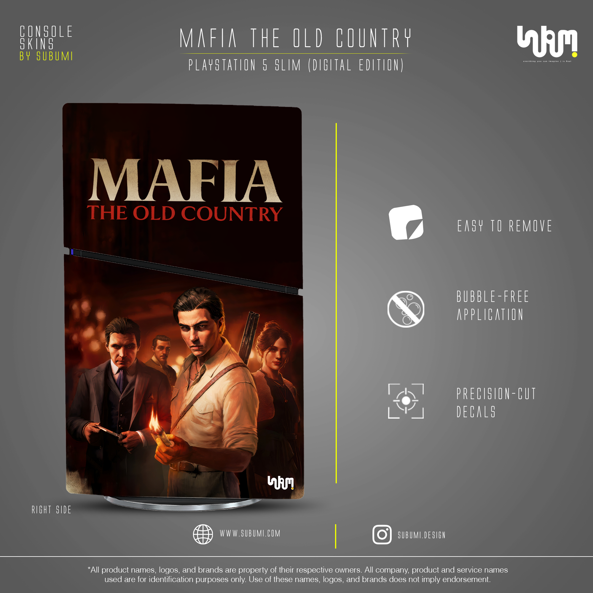 Mafia: The Old Country PS5 Skin 10