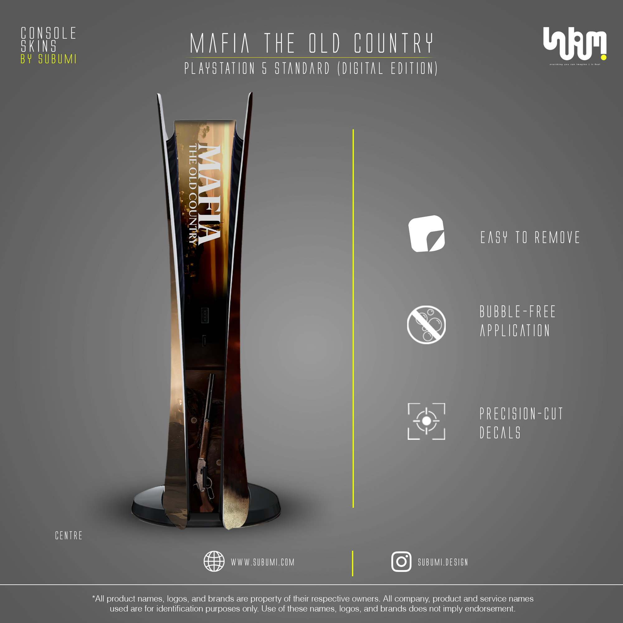 Mafia PS5 Skin SUBUMI