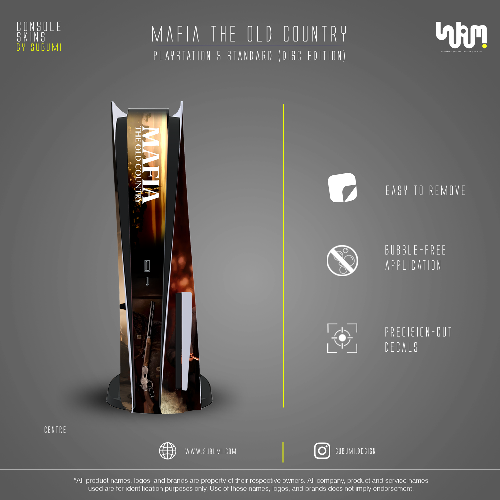 Mafia: The Old Country PS5 Skin 6