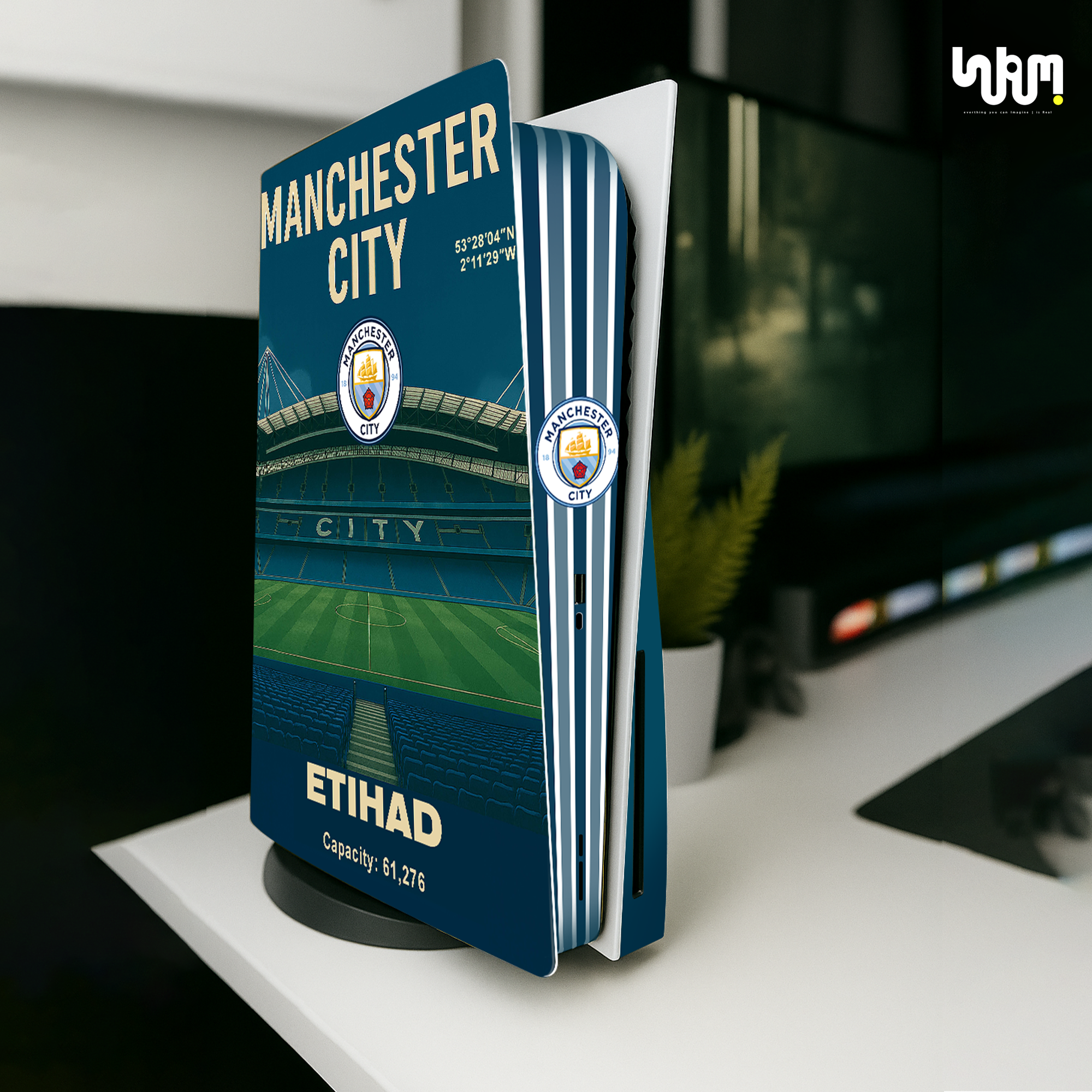Manchester City Console Skin by SUBUMI