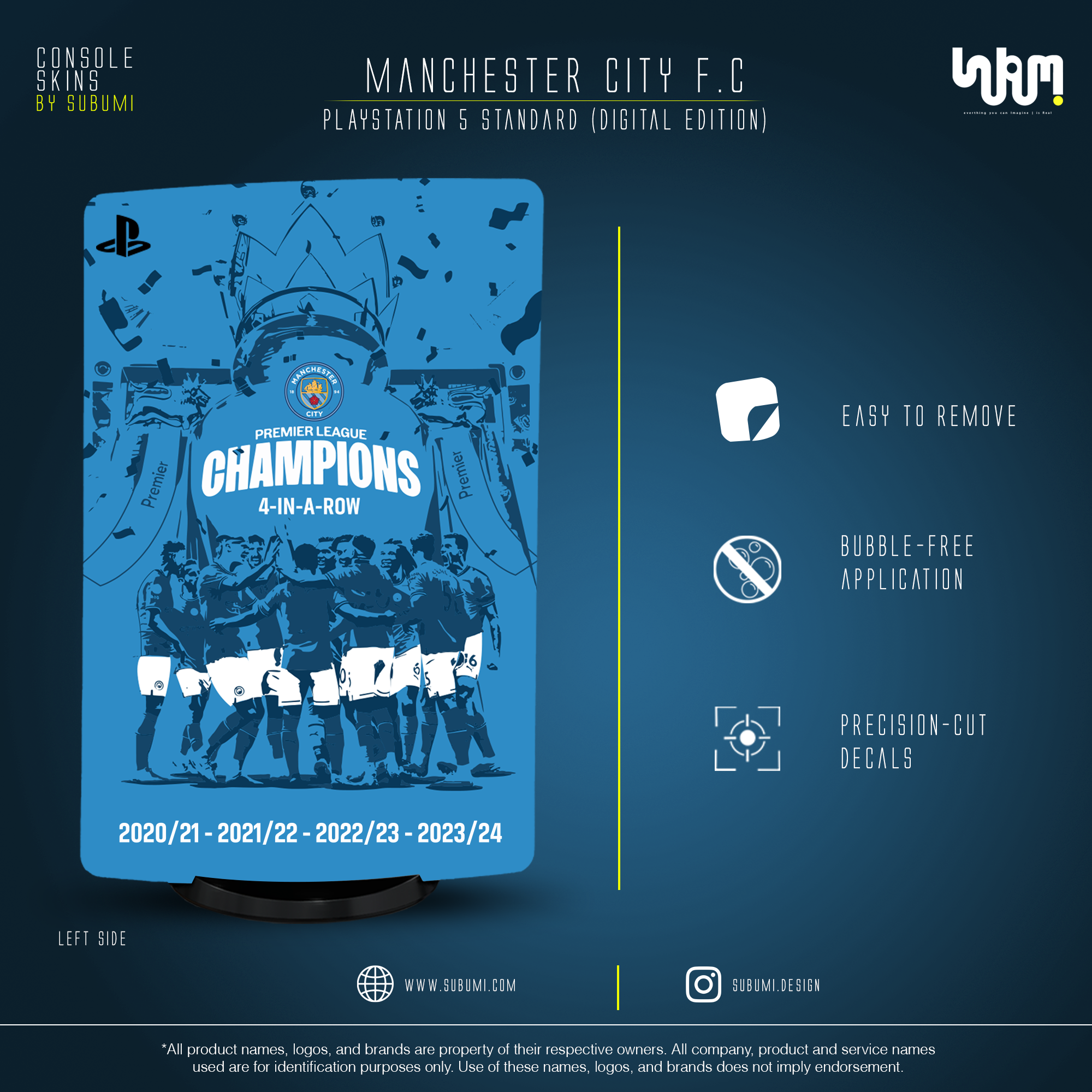 SUBUMI Manchester City Skin 
