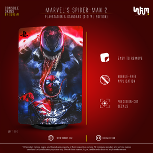 Marvel's Spider-Man 2 (Venom Edition) console skin