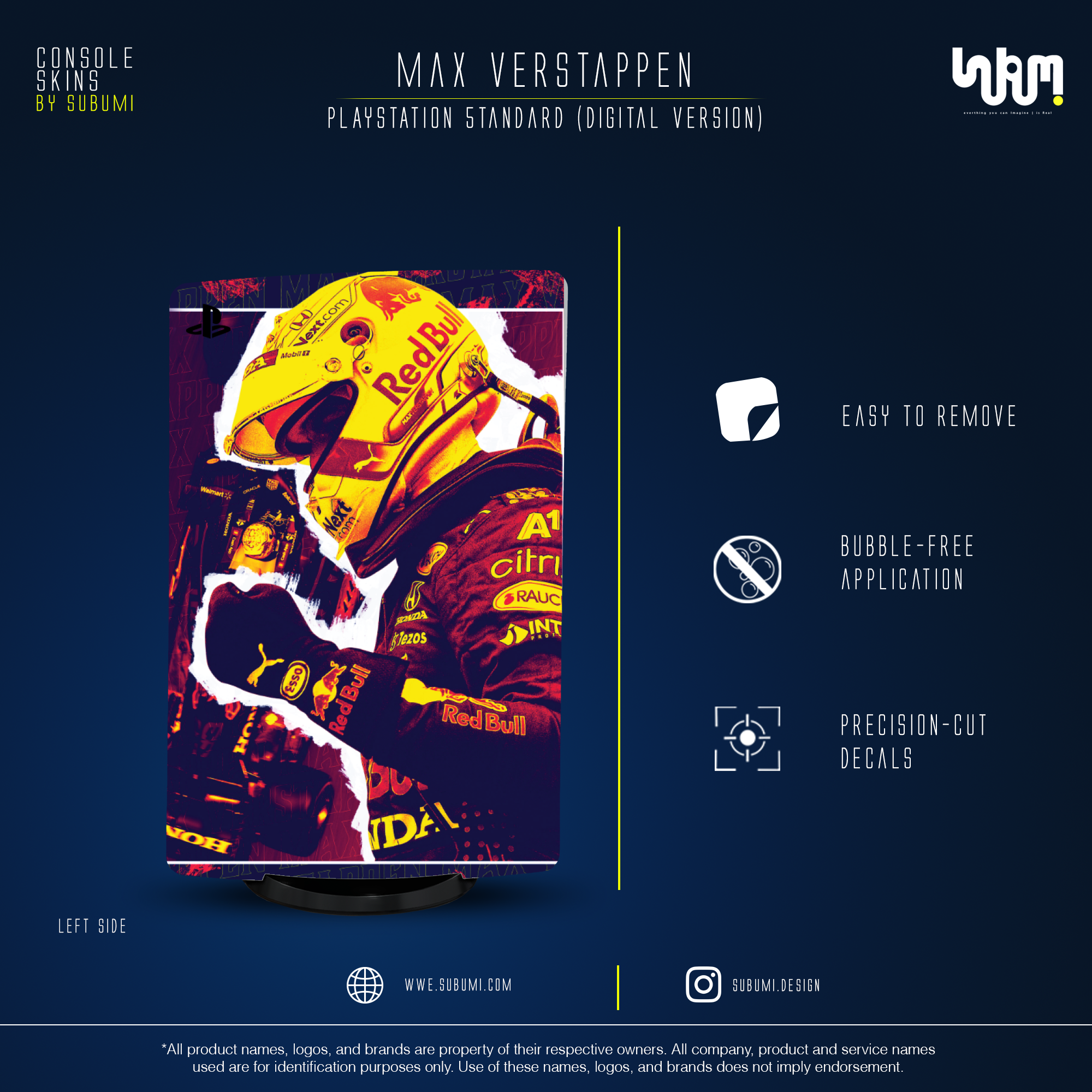 Max Verstappen Skins by SUBUMi