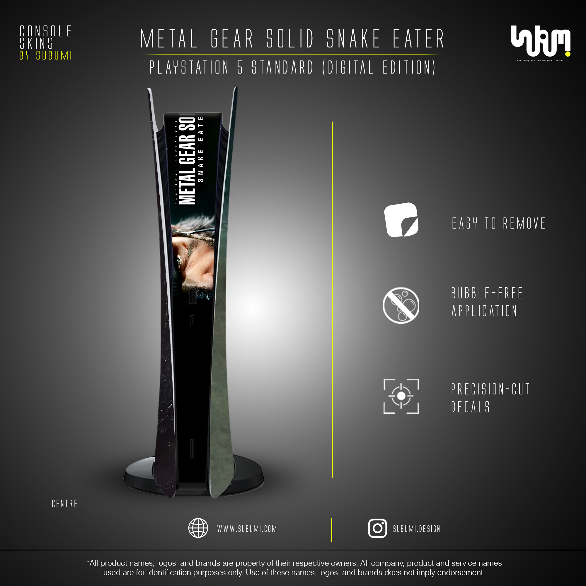 Metal Gear Solid Delta Snake Eater Skins by SUBUMi