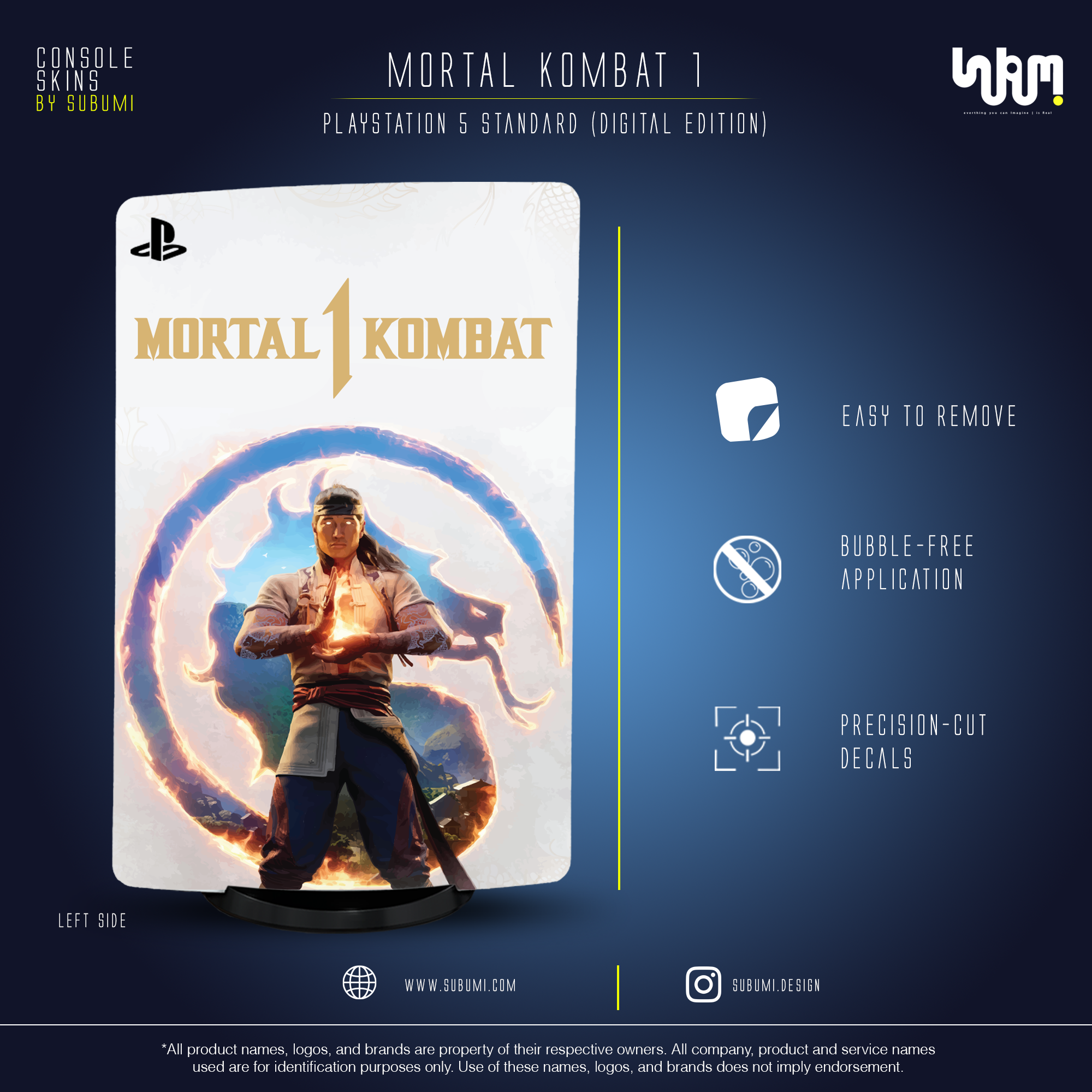 Mortal Kombat 1 console skin