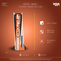 Rafael Nadal Console Skin by SUBUMI — PS5 Standard Disc
