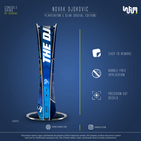 Novak Djokovic Console Skin by SUBUMI — PS5 Slim Digital