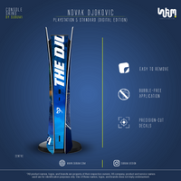 Novak Djokovic Console Skin by SUBUMI — PS5 Standard Digital