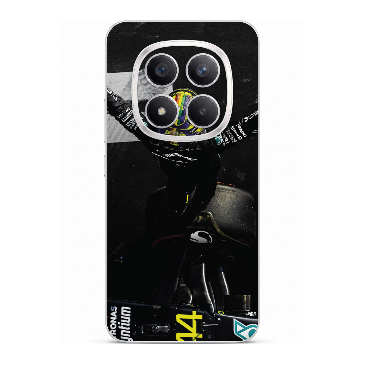Mercedes X Lewis Hamilton Mobile Phone Skins by Subumi
