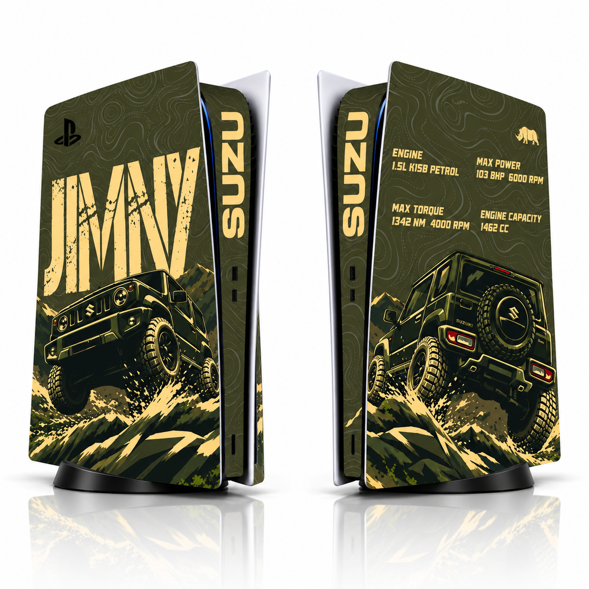 Suzuki Jimny Console Skin by SUBUMI