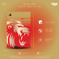 Punjab Kings PS5 Console Skin | SUBUMI — left side, image 6