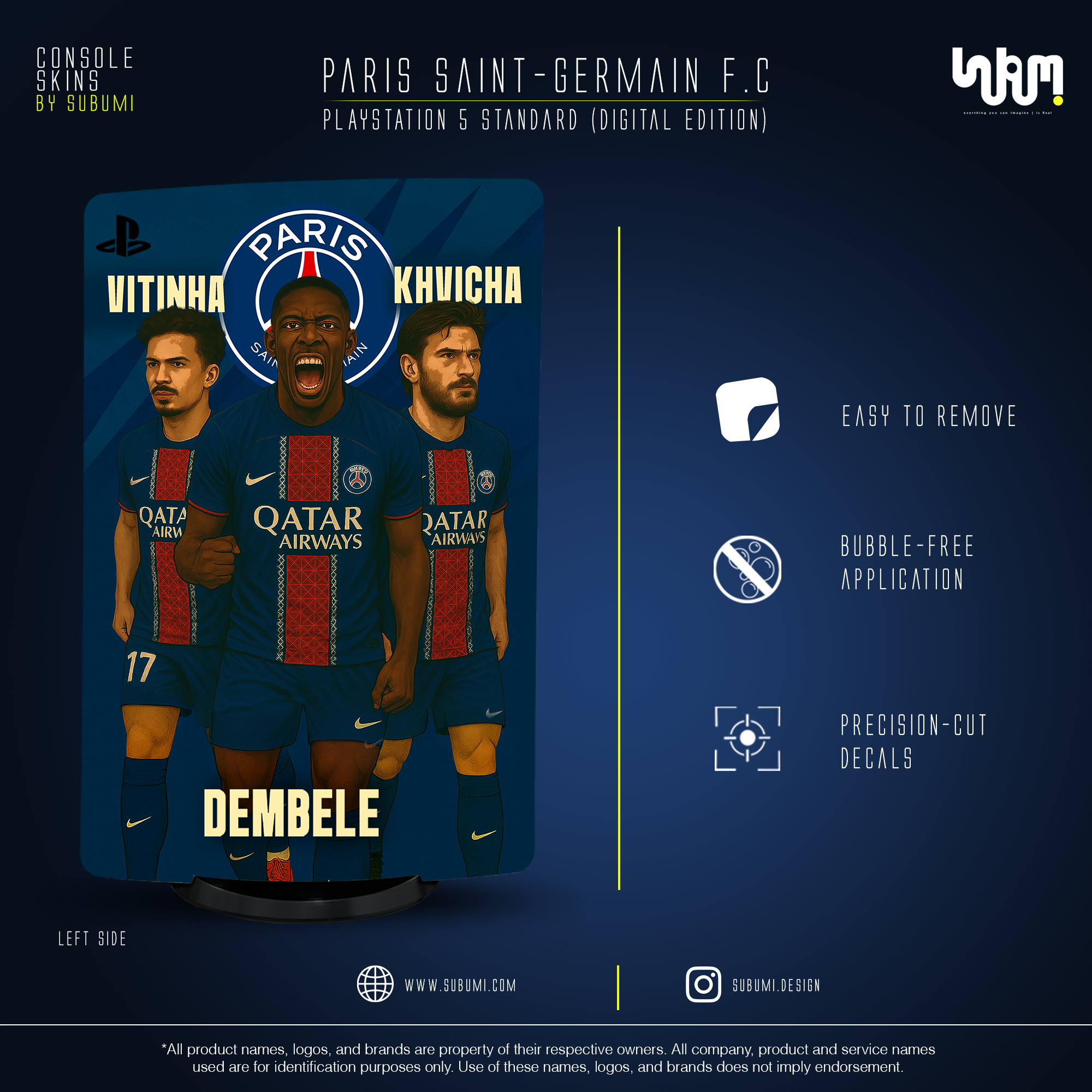 Paris Saint-Germain Skin by SUBUMi