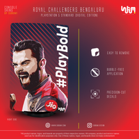 Royal Challengers Bengaluru IPL inspired Console Skin by SUBUMI for Playstation 5 Standard Digital
