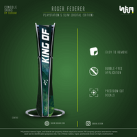 Roger Federer Console Skin by SUBUMI — PS5 Slim Digital