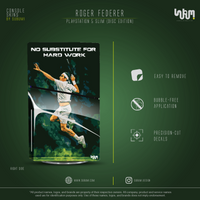 Roger Federer Console Skin by SUBUMI — PS5 Slim Disc, right side