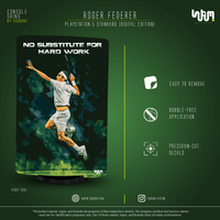 Roger Federer Console Skin by SUBUMI — PS5 Standard Digital, right side