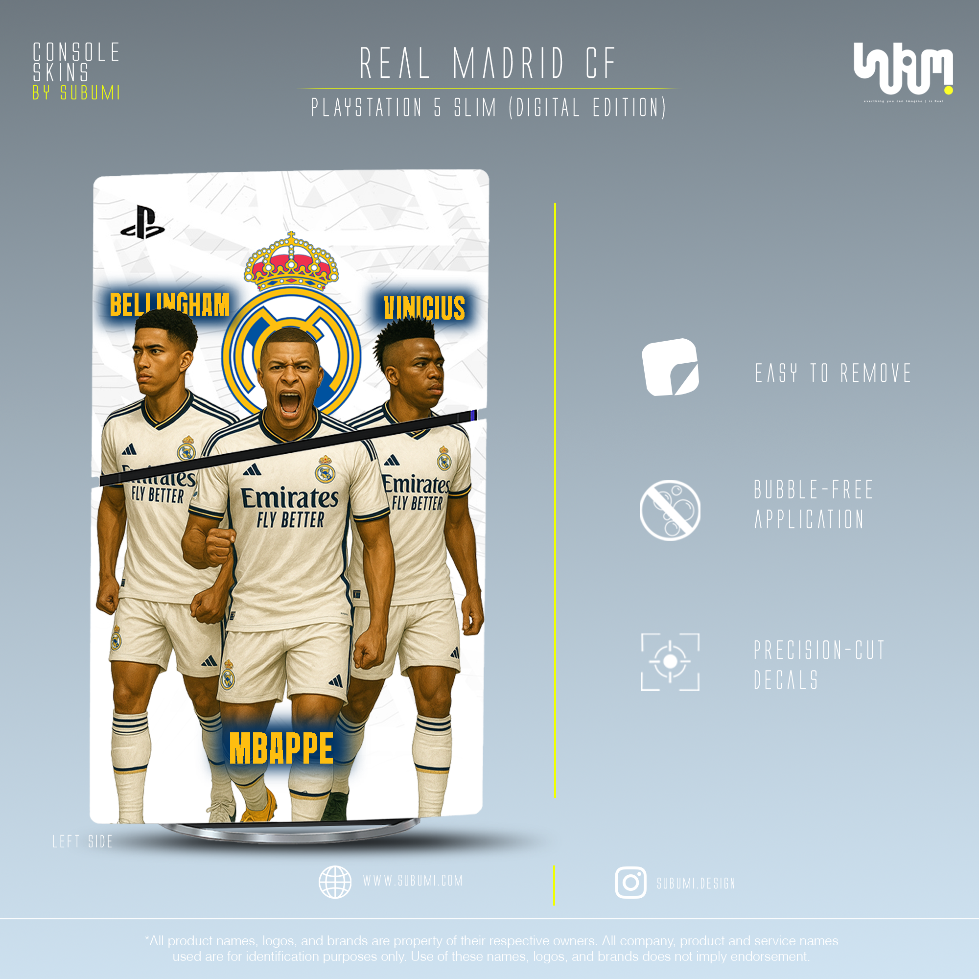 Real Madrid PS5 Skin 10