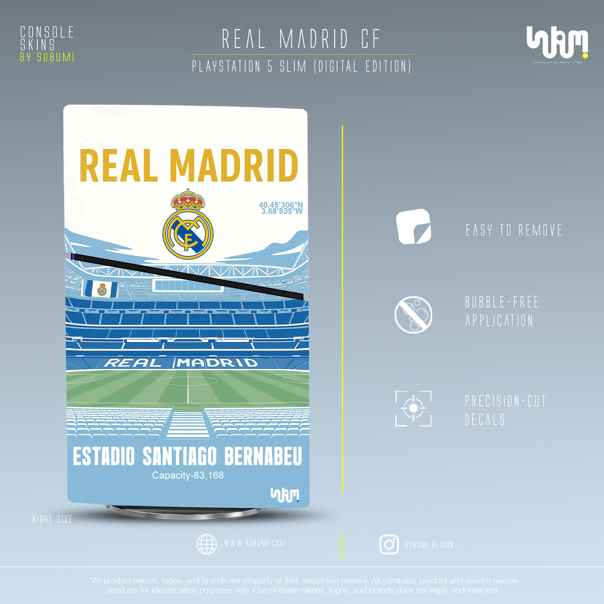 Real Madrid PS5 Skin 12
