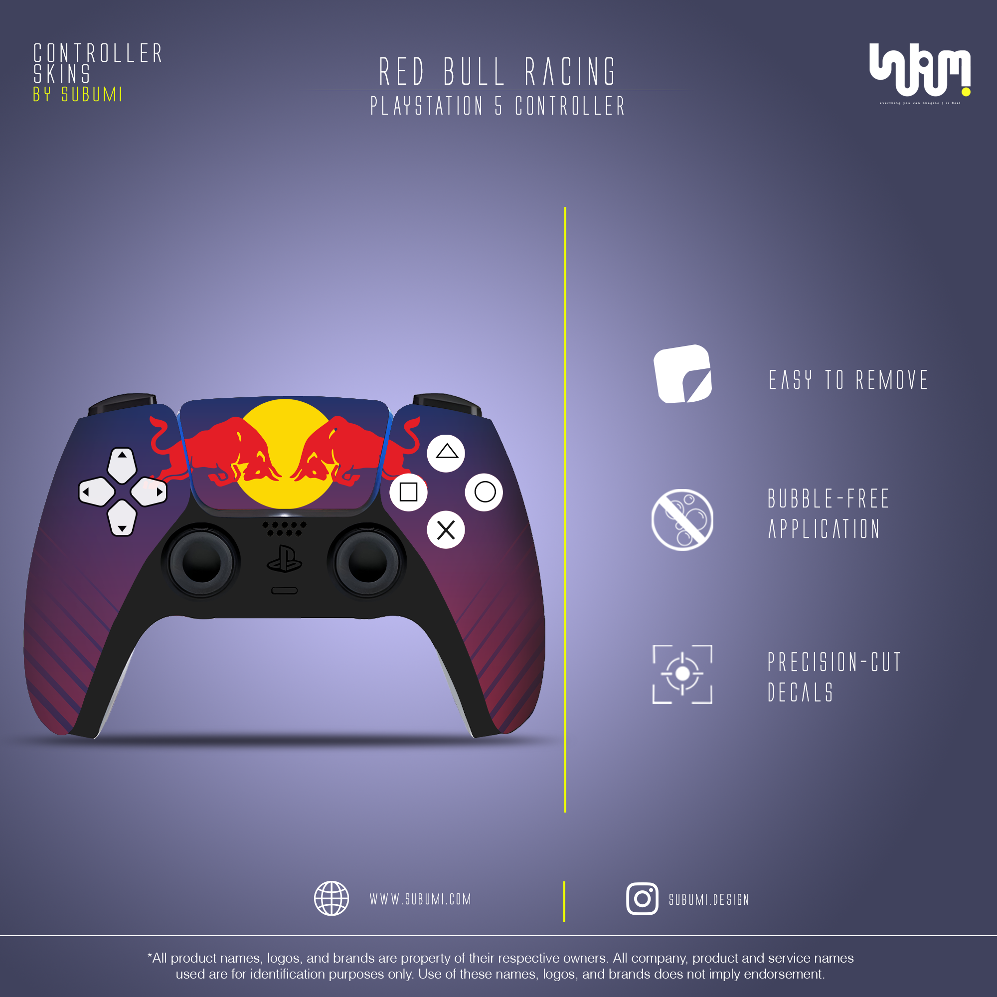 Red Bull Racing F1 Controller Skin by SUBUMi