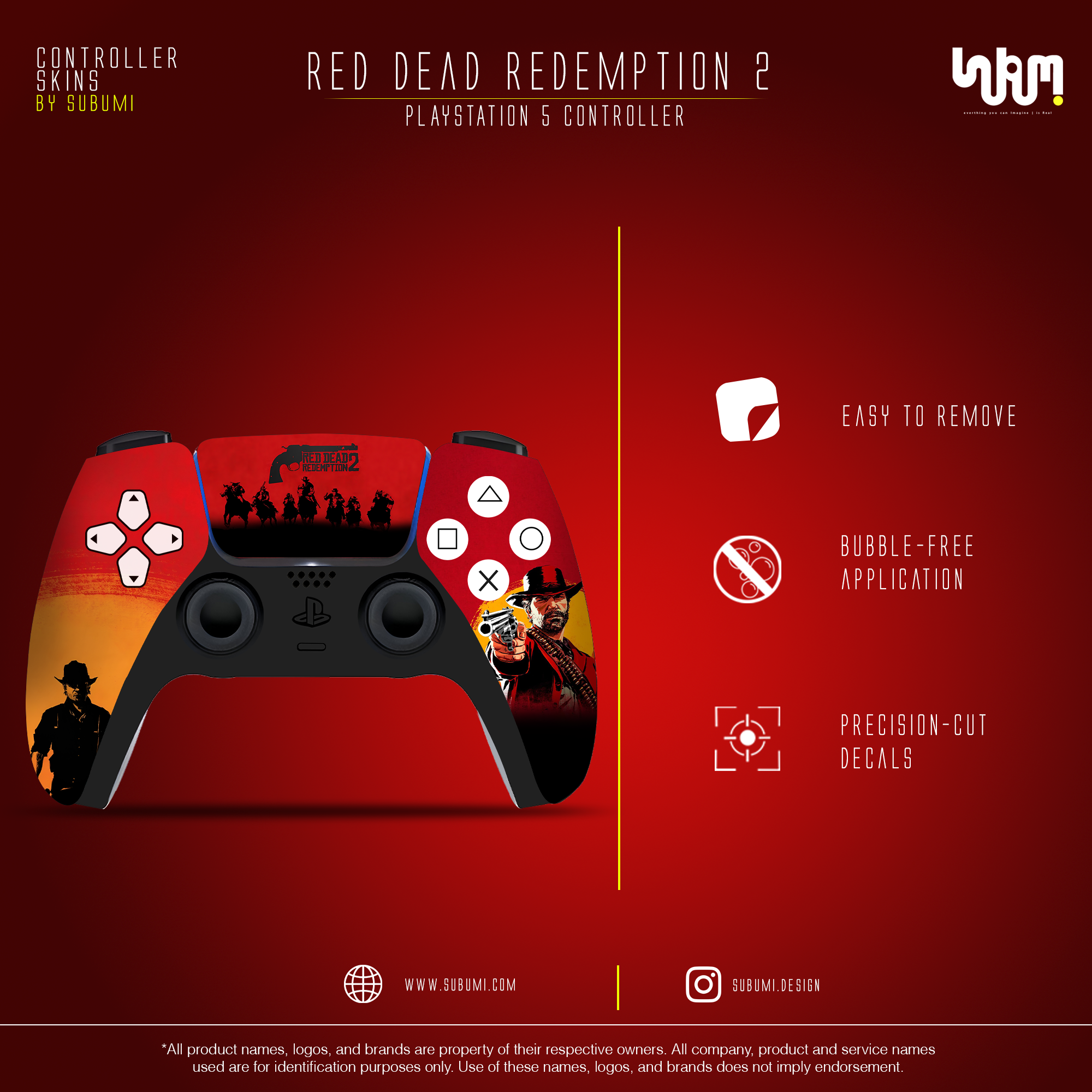 Red Dead Redemption 2 Controller Skin