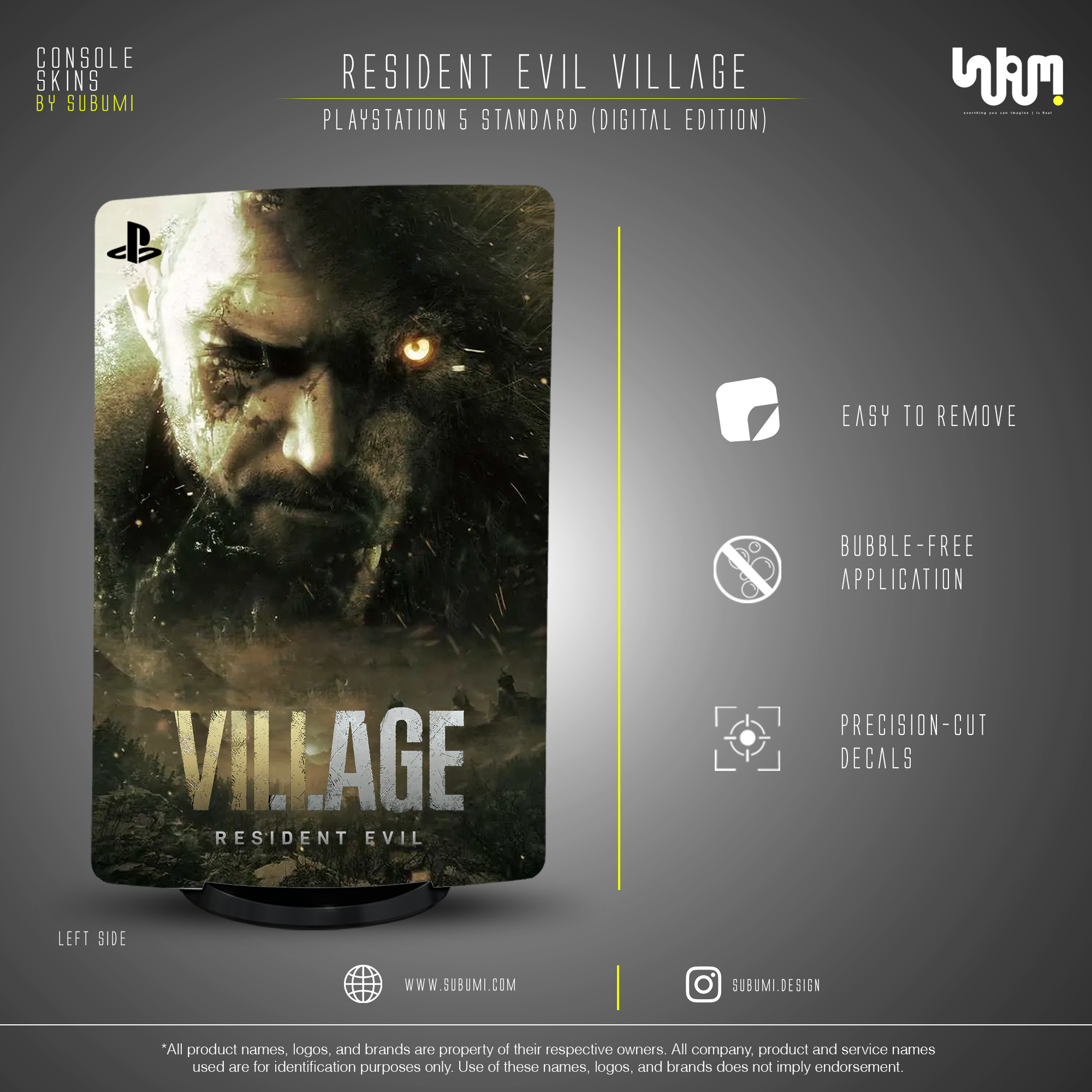 Resident Evil Village Skins by SUBUMi