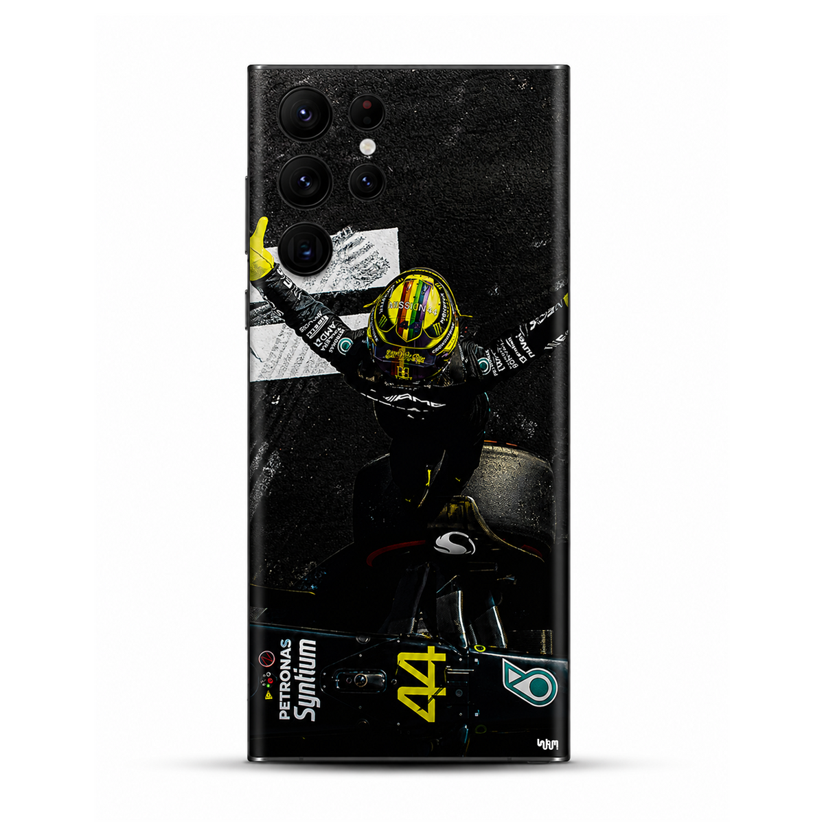 Mercedes X Lewis Hamilton Mobile Phone Skins by Subumi