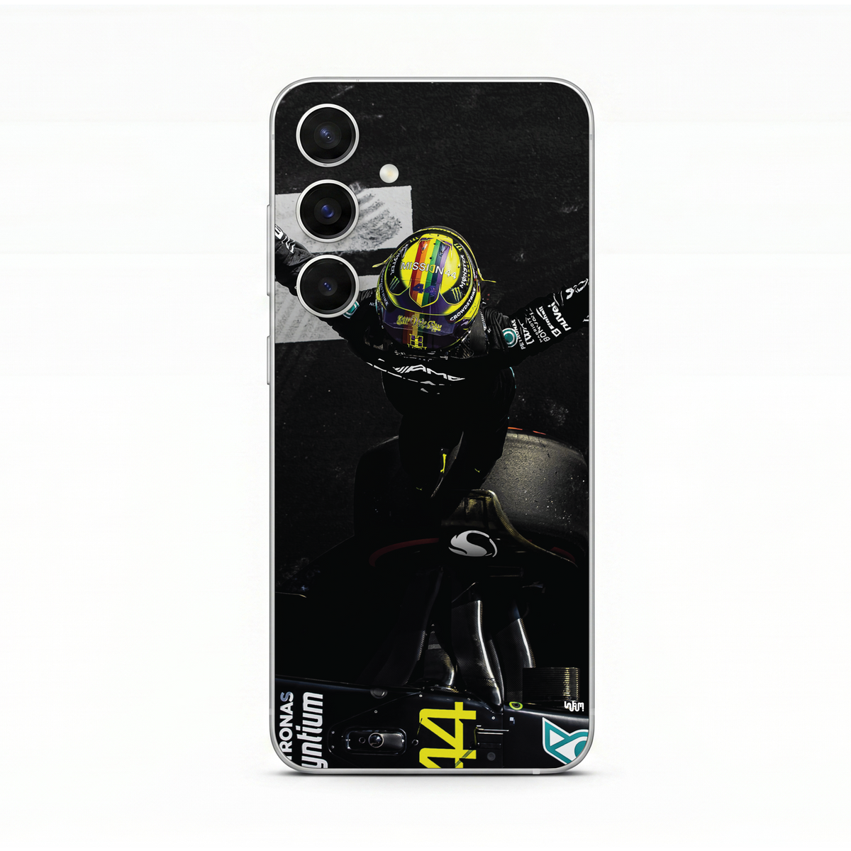 Mercedes X Lewis Hamilton Mobile Phone Skins by Subumi
