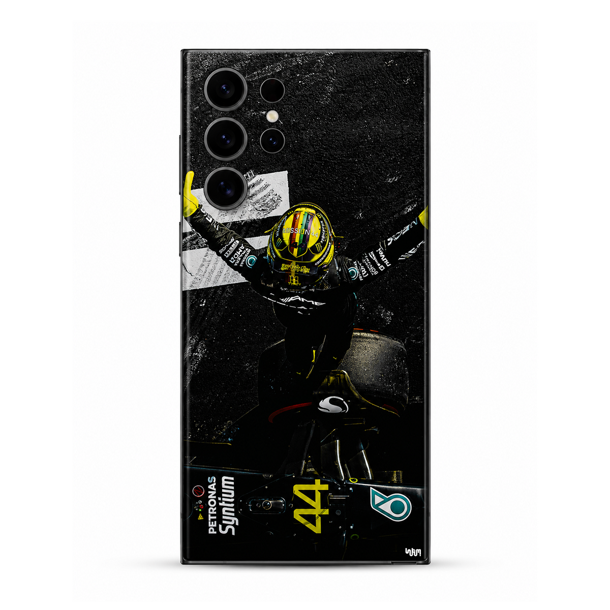 Mercedes X Lewis Hamilton Mobile Phone Skins by Subumi