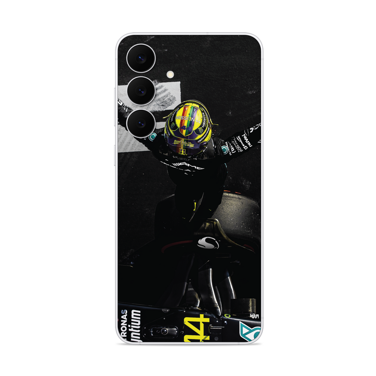Mercedes X Lewis Hamilton Mobile Phone Skins by Subumi