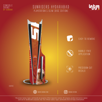 Sunrisers Hyderabad PS5 Console Skin | SUBUMI — design preview, image 13