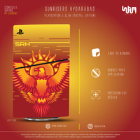 Sunrisers Hyderabad PS5 Console Skin | SUBUMI — left side, image 9