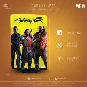 SUBUMI Cyberpunk 2077 PS5 Skin