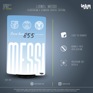 SUBUMI Lionel Messi PS5 Skin 