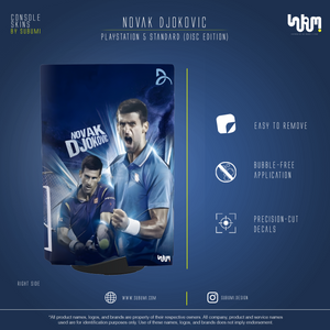 SUBUMI Novak Djokovic PS5 Skin