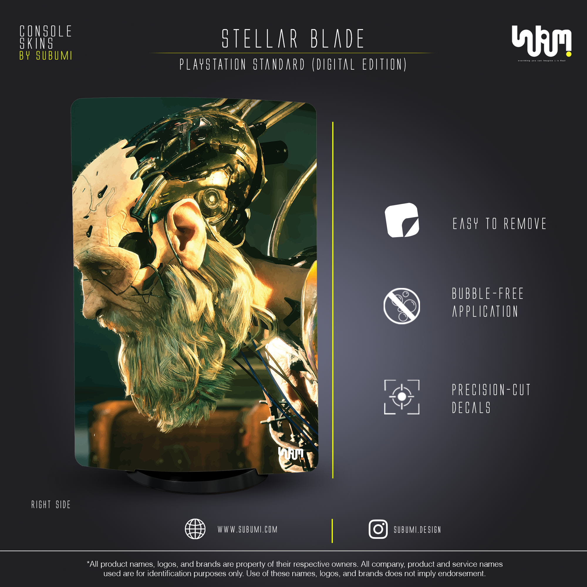 SUBUMI Stellar Blade PS5 Skin 