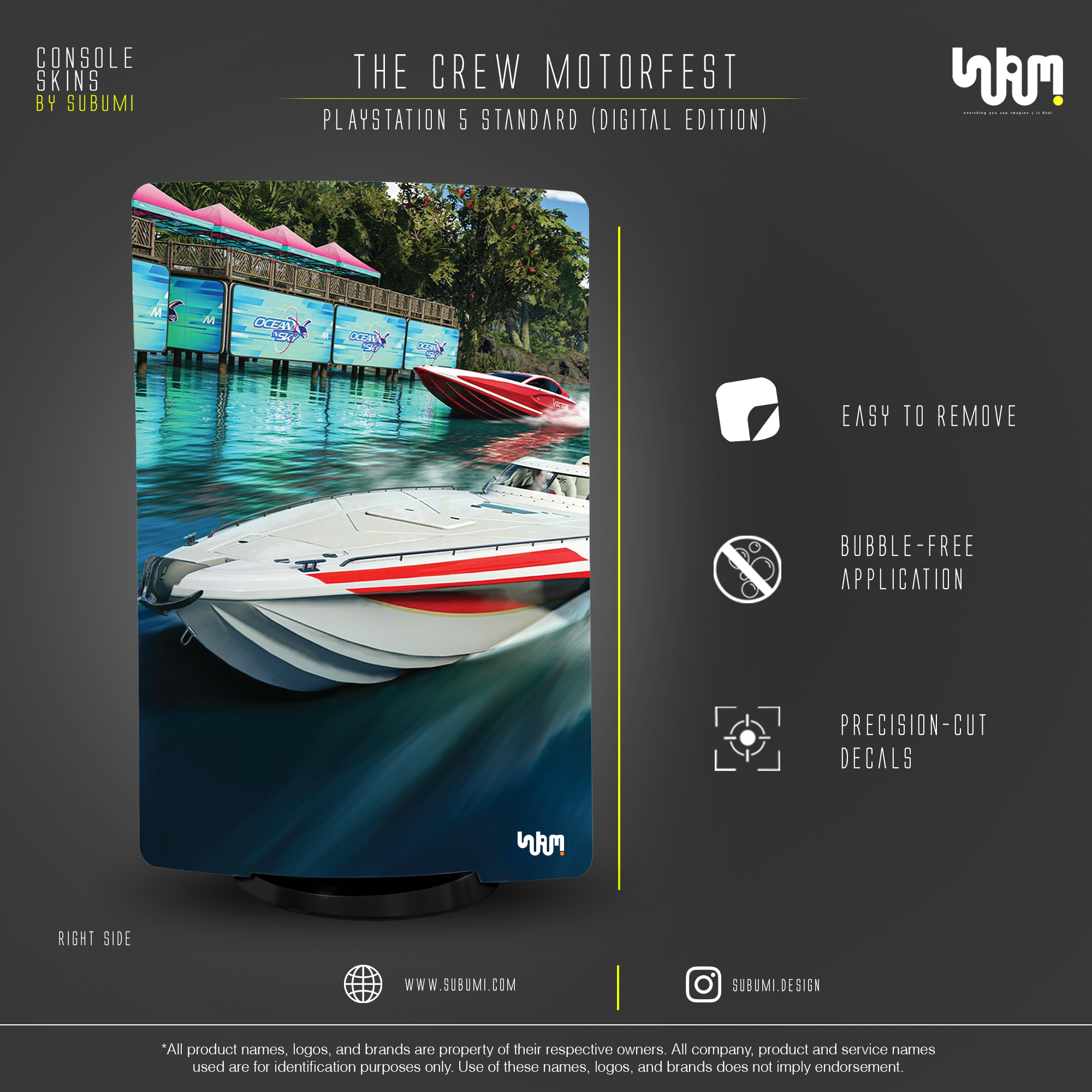 SUBUMI The Crew Motorfest PS5 Skin 