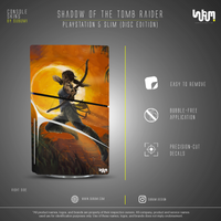 Shadow of the Tomb Raider Console Skin by SUBUMI — PS5 Slim Disc, right side