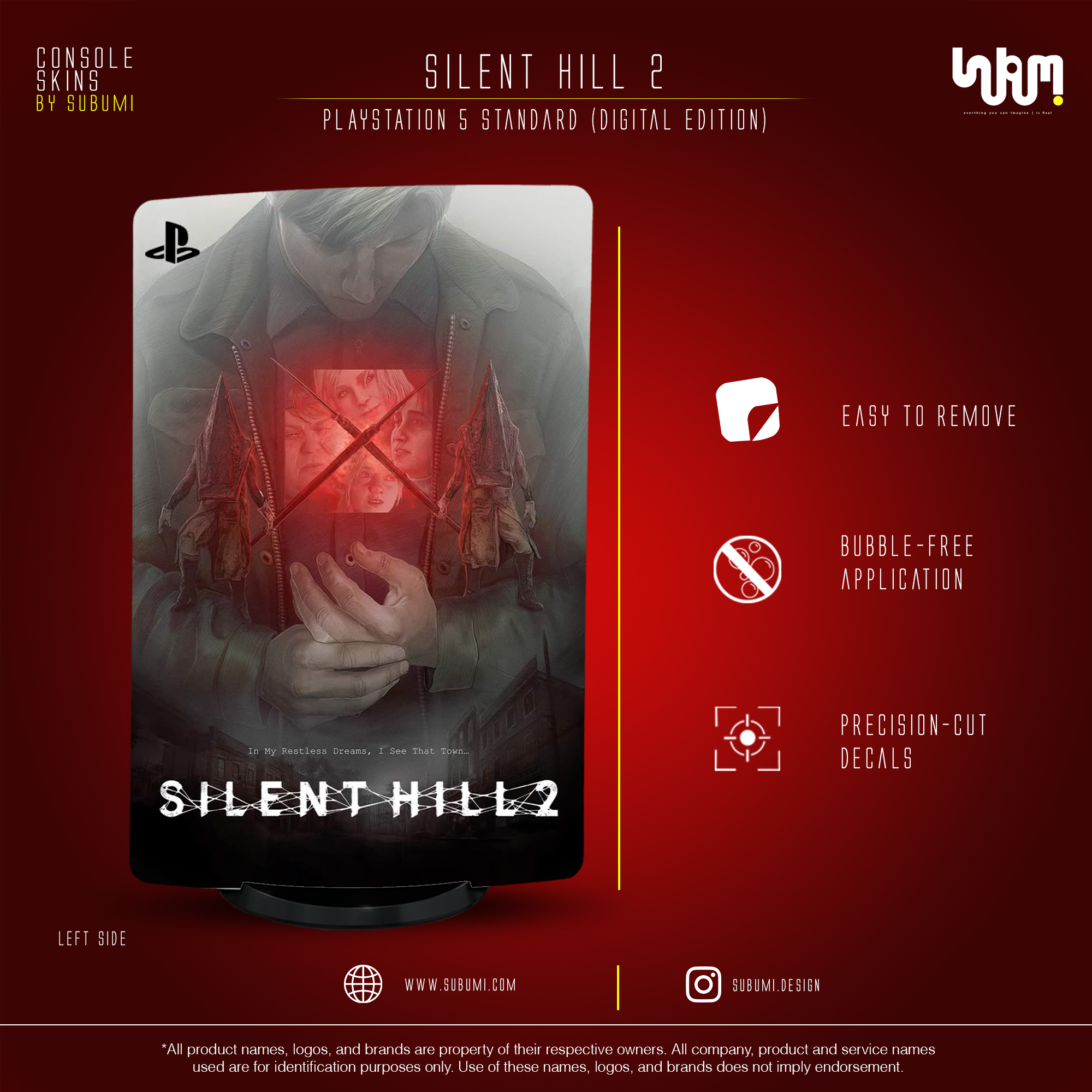 Silent Hill 2 Console Skin by SUBUMI