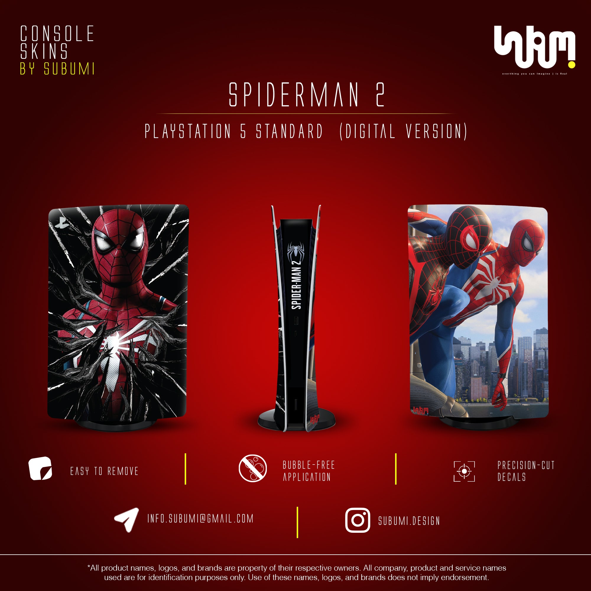 Spider-Man 2 || PlayStation Skins by SUBUMi