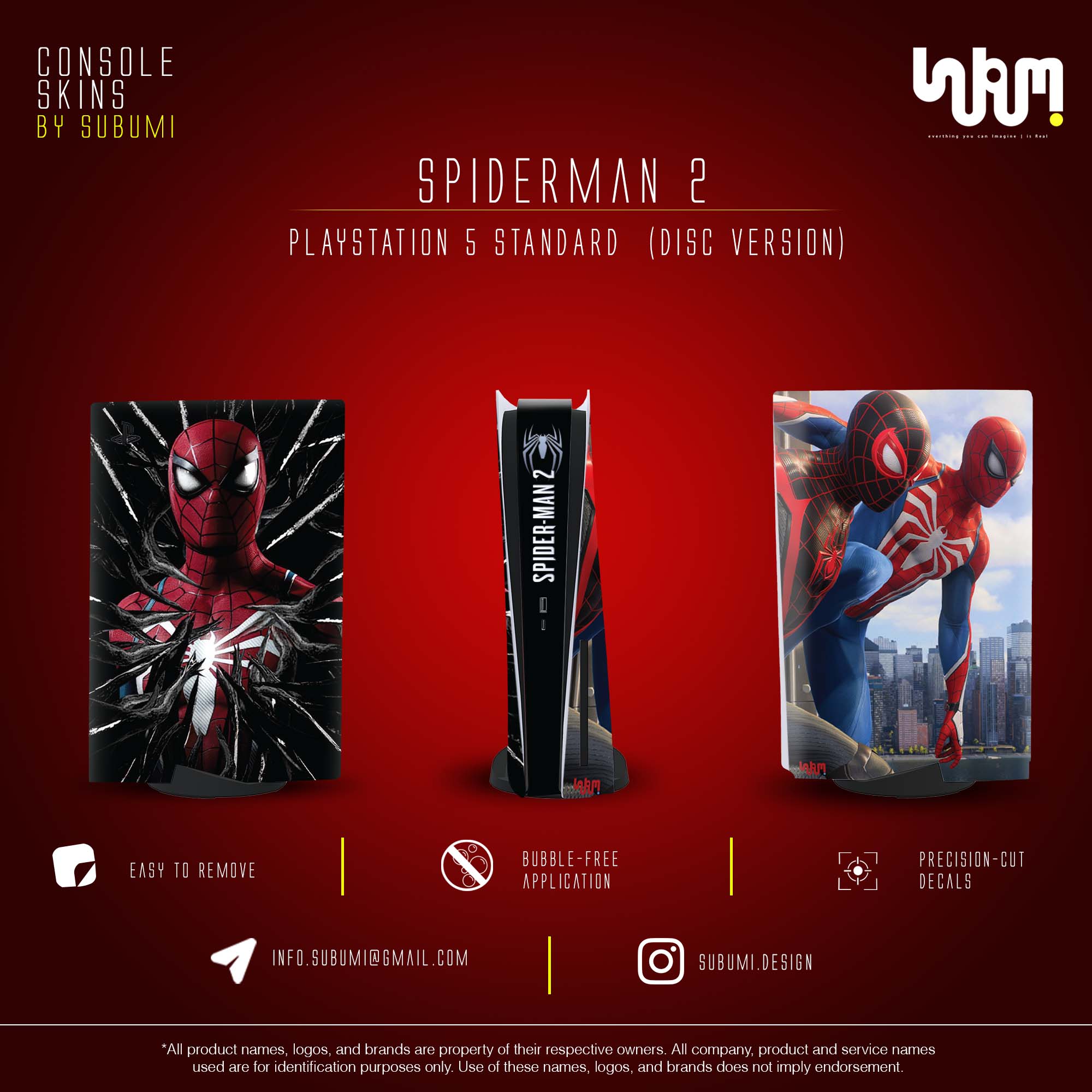 Spider-Man 2 || PlayStation Skins by SUBUMi