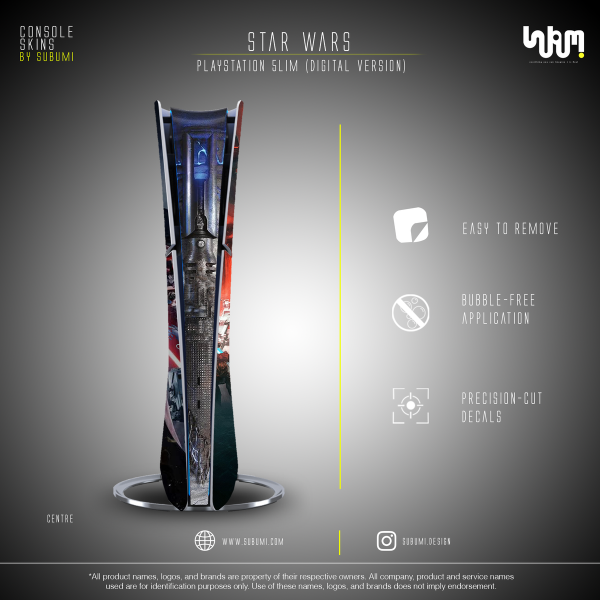 Star Wars Jedi: Fallen Order Console Skin by SUBUMI