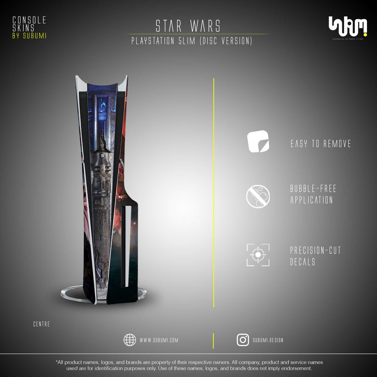 Star Wars Jedi: Fallen Order Console Skin by SUBUMI