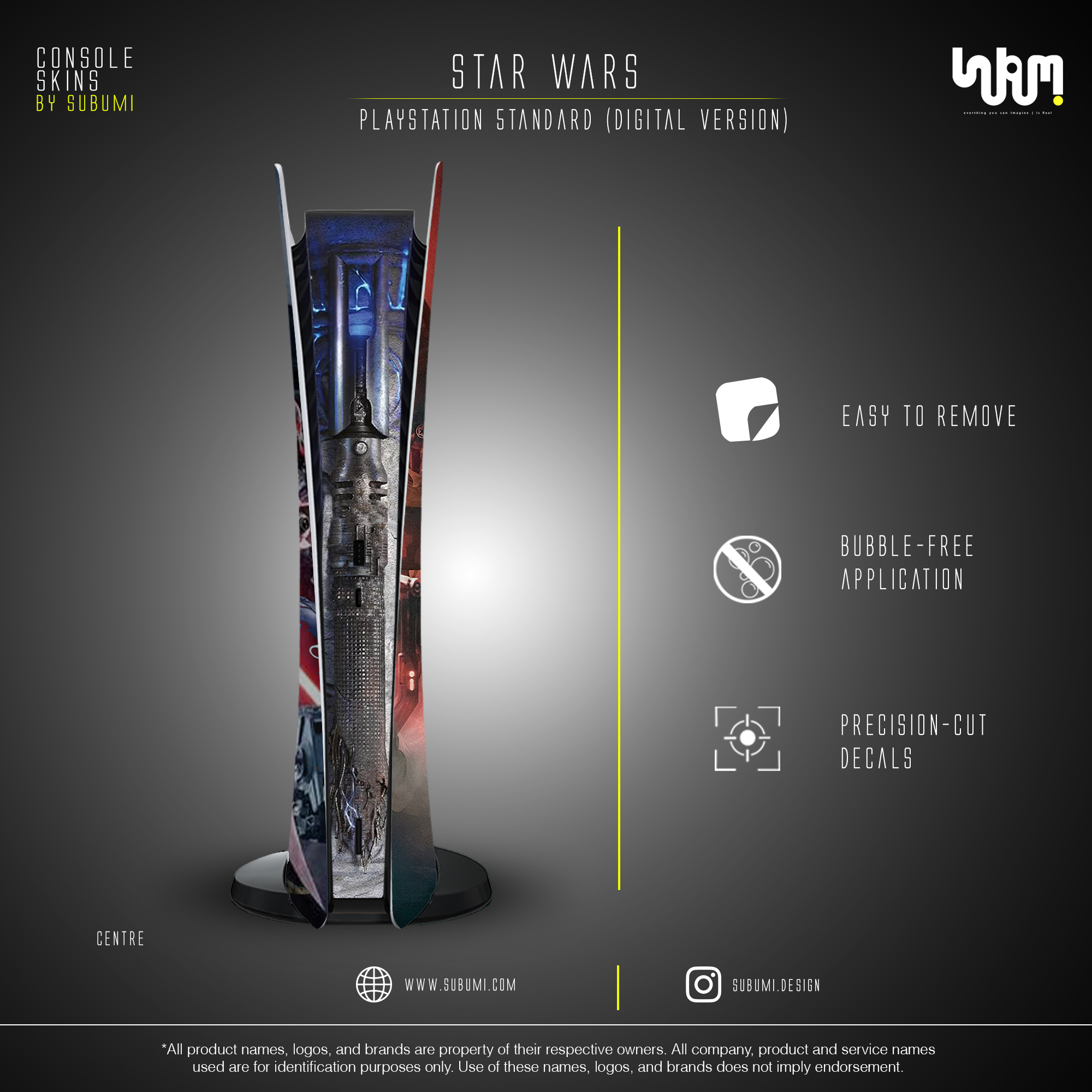 Star Wars Jedi: Fallen Order PS5 Skin by SUBUMI