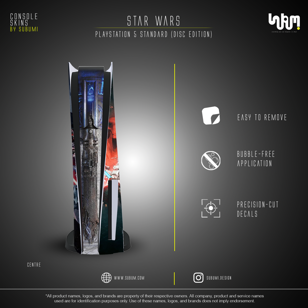 Star Wars Jedi: Fallen Order Console Skin by SUBUMI