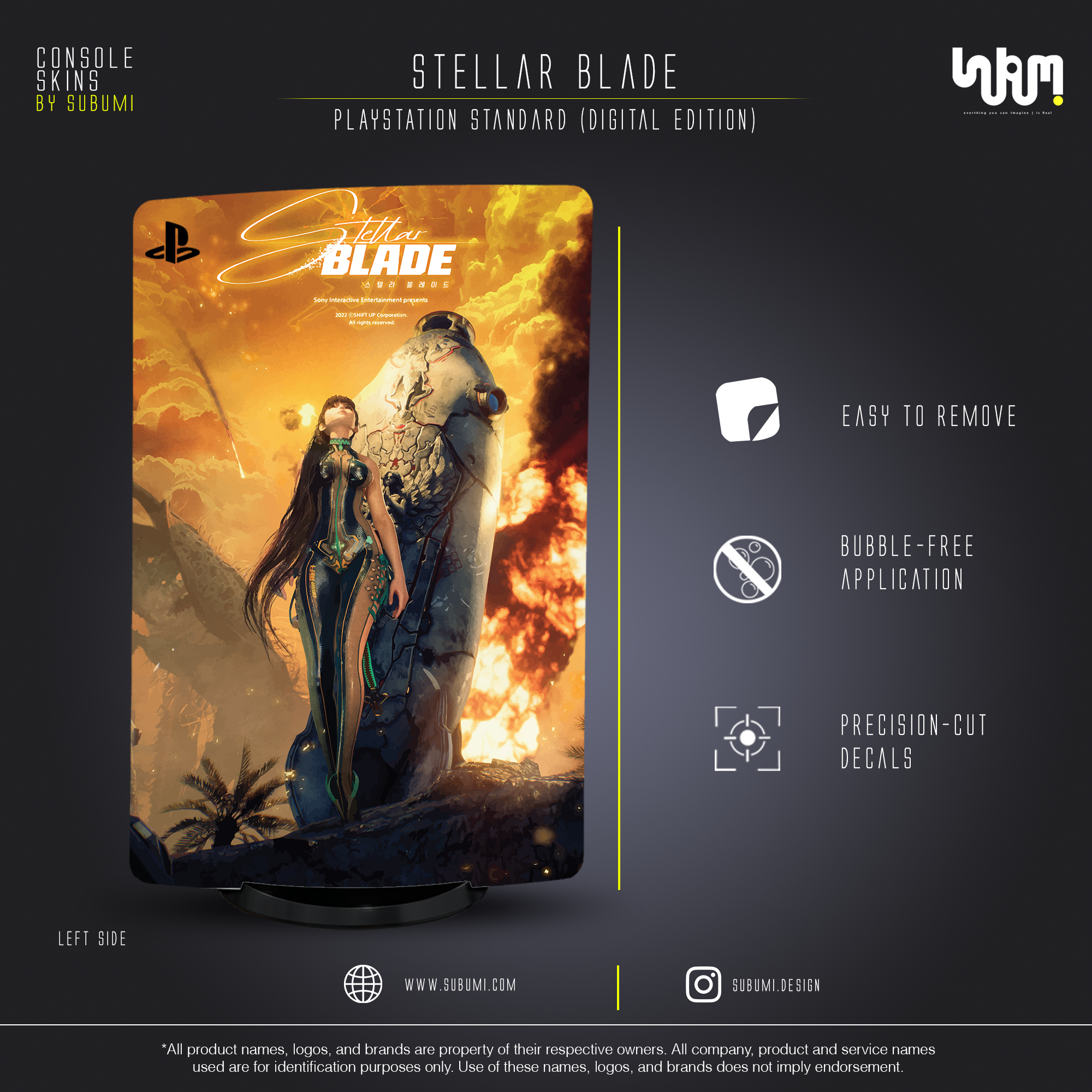 Stellar Blade Console Skin by SUBUMI